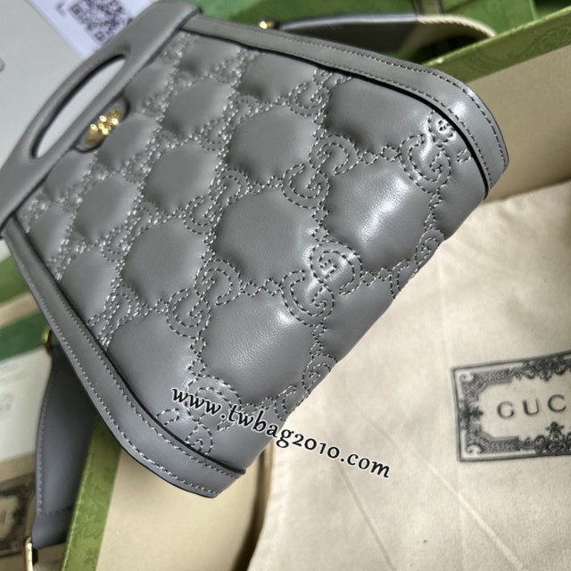 gucci專櫃新款原廠皮手提斜挎小包 古馳matelassé皮革單肩包 jcp1892